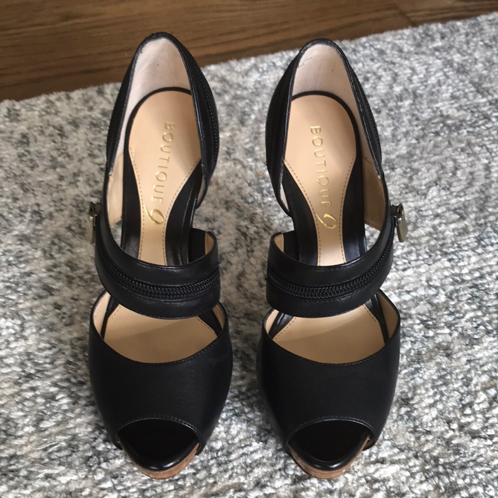 Boutique 9 leather heels - 5